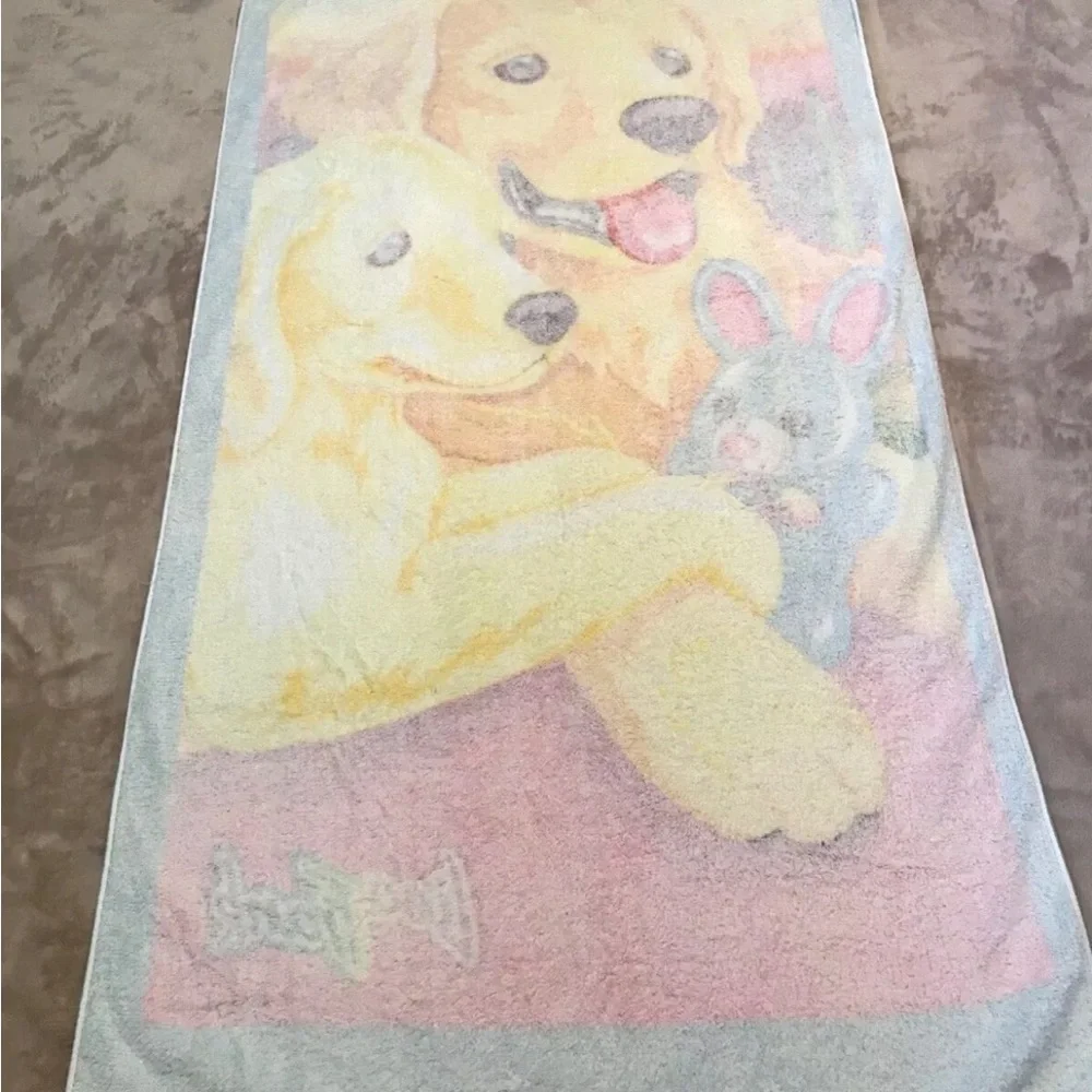 Vintage Lisa Frank Beach Towel
